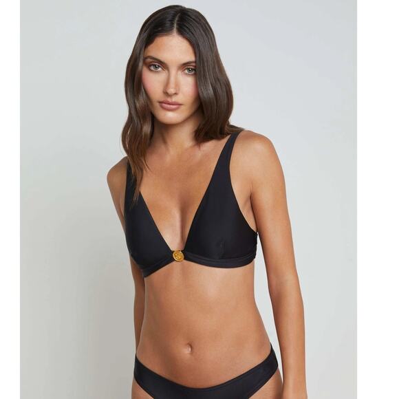 L'AGENCE Lexie Solids Bikini Top Size XL - Picture 1 of 9